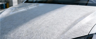 자동차 경량화 핵심소재인 유리섬유 촙스트랜드 매트의 용도는 무엇인가요?